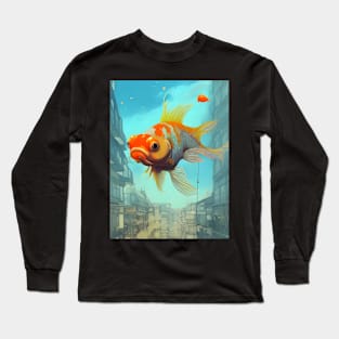 Goldfish in the Sky Long Sleeve T-Shirt